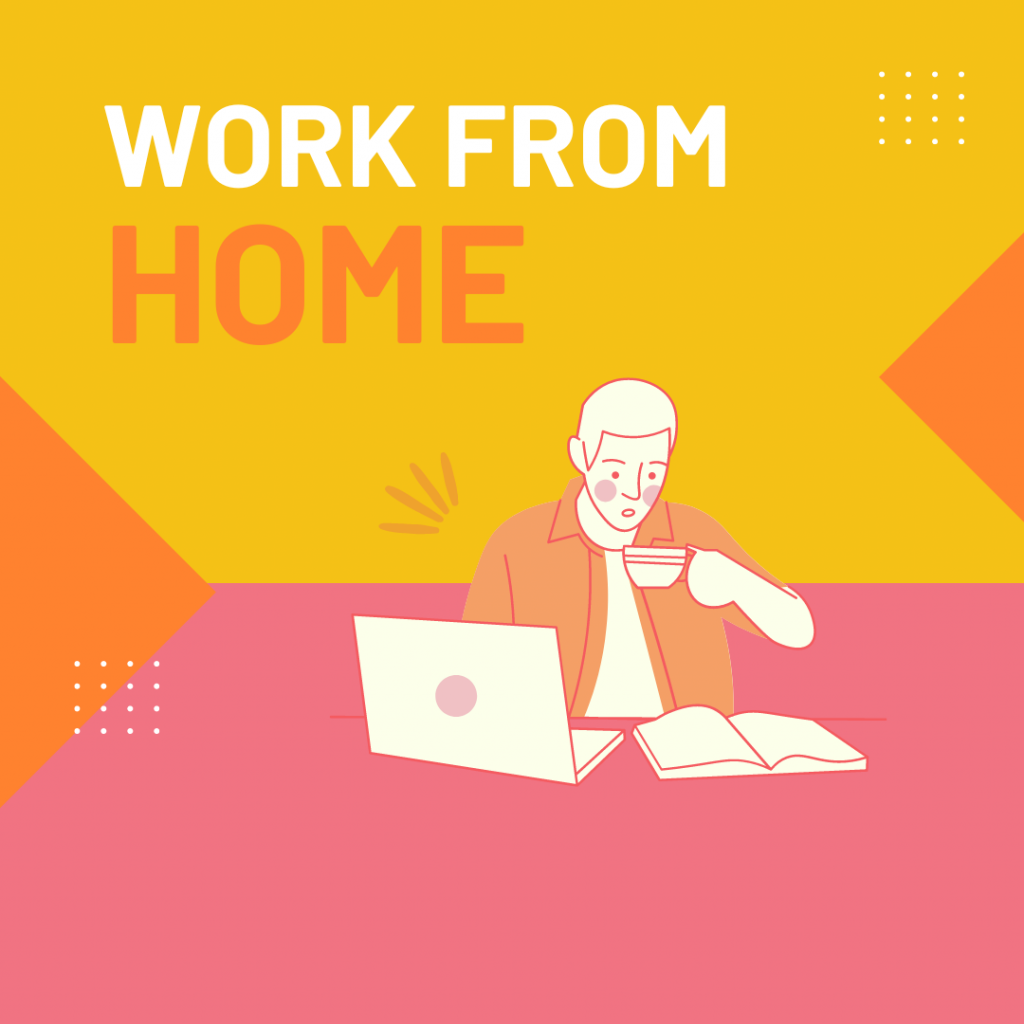 Offer your Employees a “Work from Home” Option - Illustration